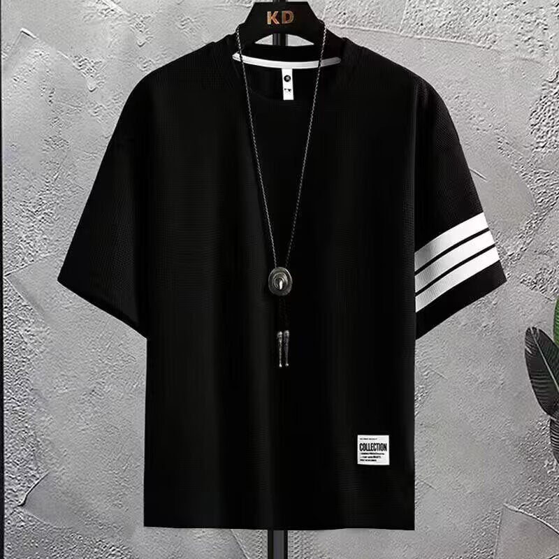 Men's loose short-sleeved summer shirt