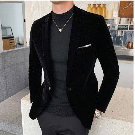 Slim-fit suit jacket