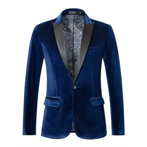 Slim-fit suit jacket