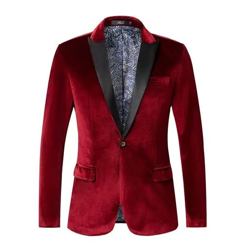Slim-fit suit jacket