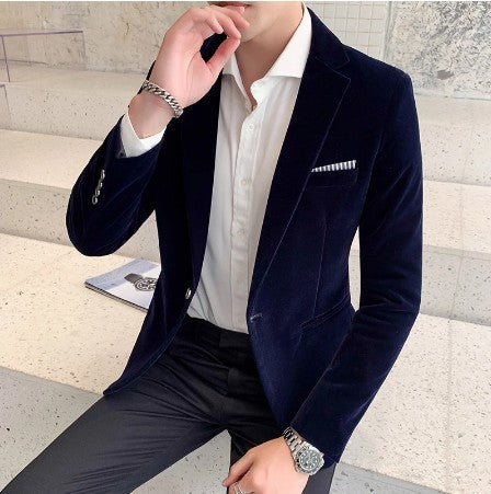 Slim-fit suit jacket