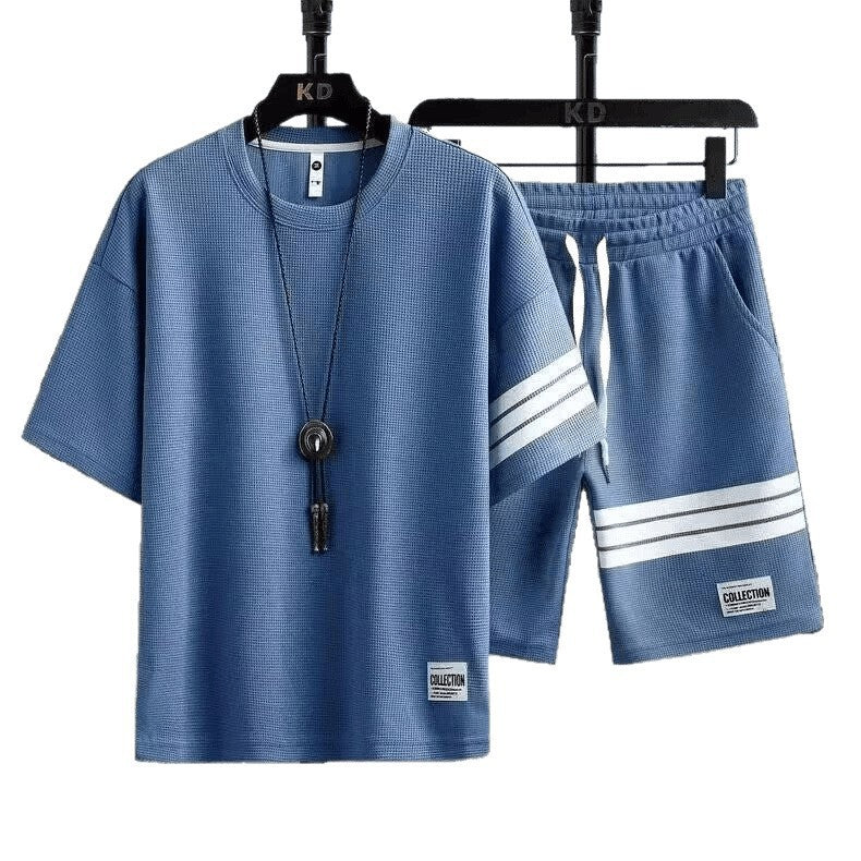 Men's loose short-sleeved summer shirt