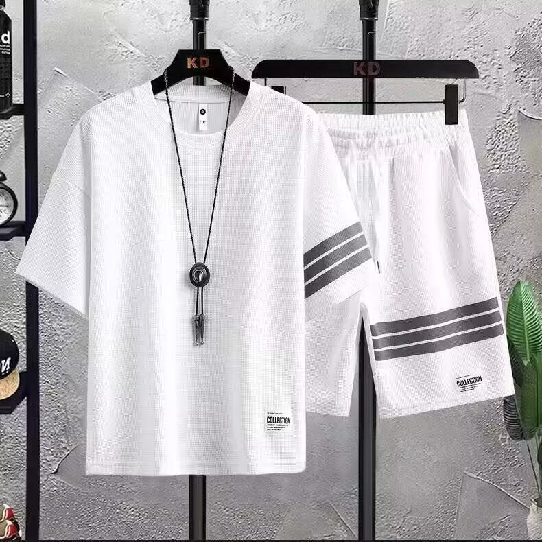 Men's loose short-sleeved summer shirt