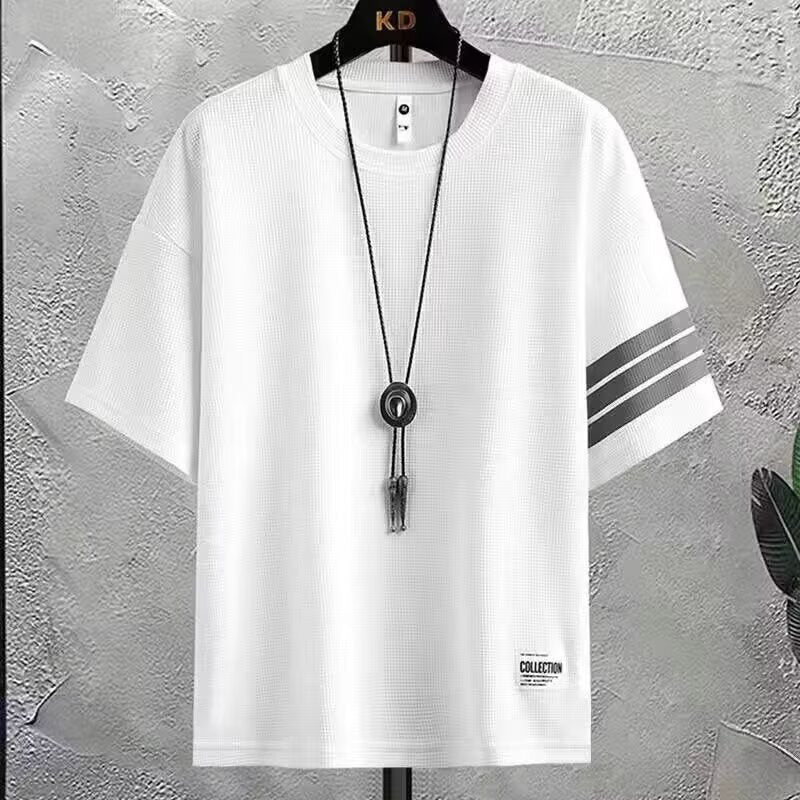 Men's loose short-sleeved summer shirt