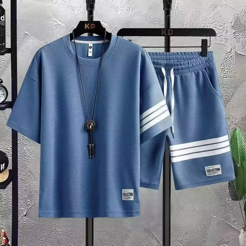 Men's loose short-sleeved summer shirt