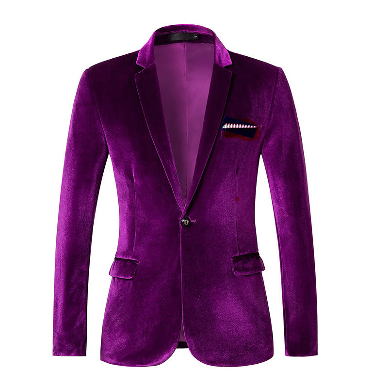 Slim-fit suit jacket