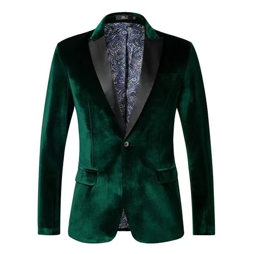 Slim-fit suit jacket