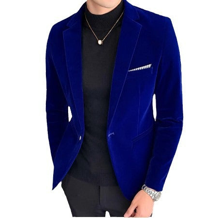 Slim-fit suit jacket