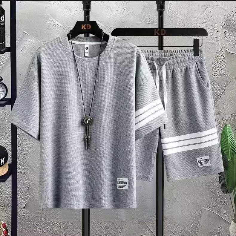 Men's loose short-sleeved summer shirt