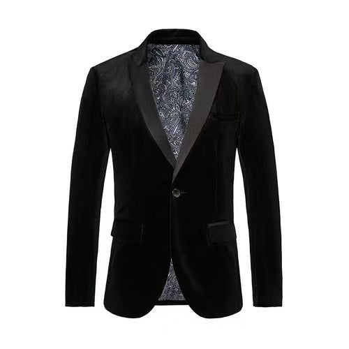 Slim-fit suit jacket