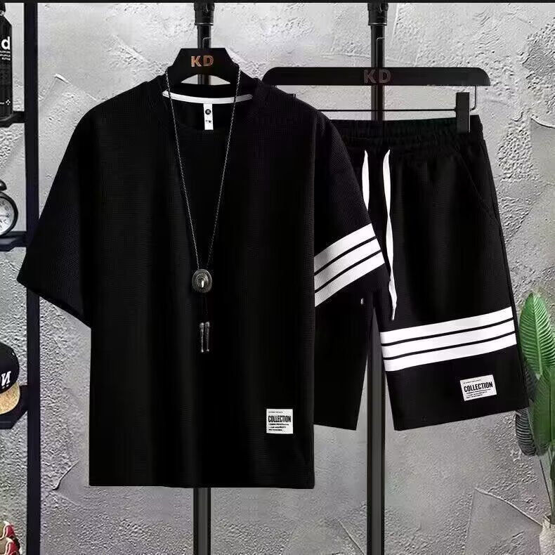 Men's loose short-sleeved summer shirt